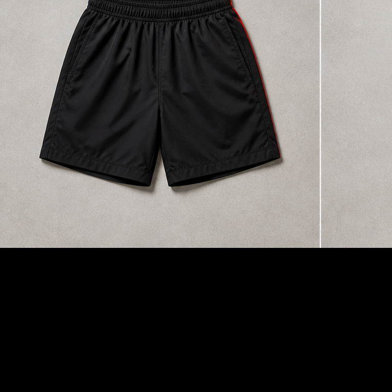 Bear Force black training shorts